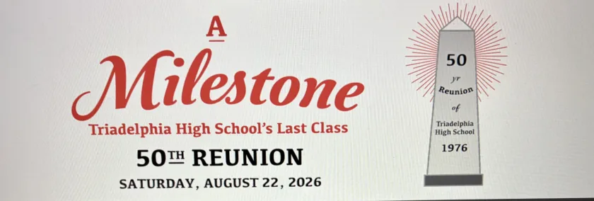 Last Triadelphia High School Class Celebrating 50th Reunion